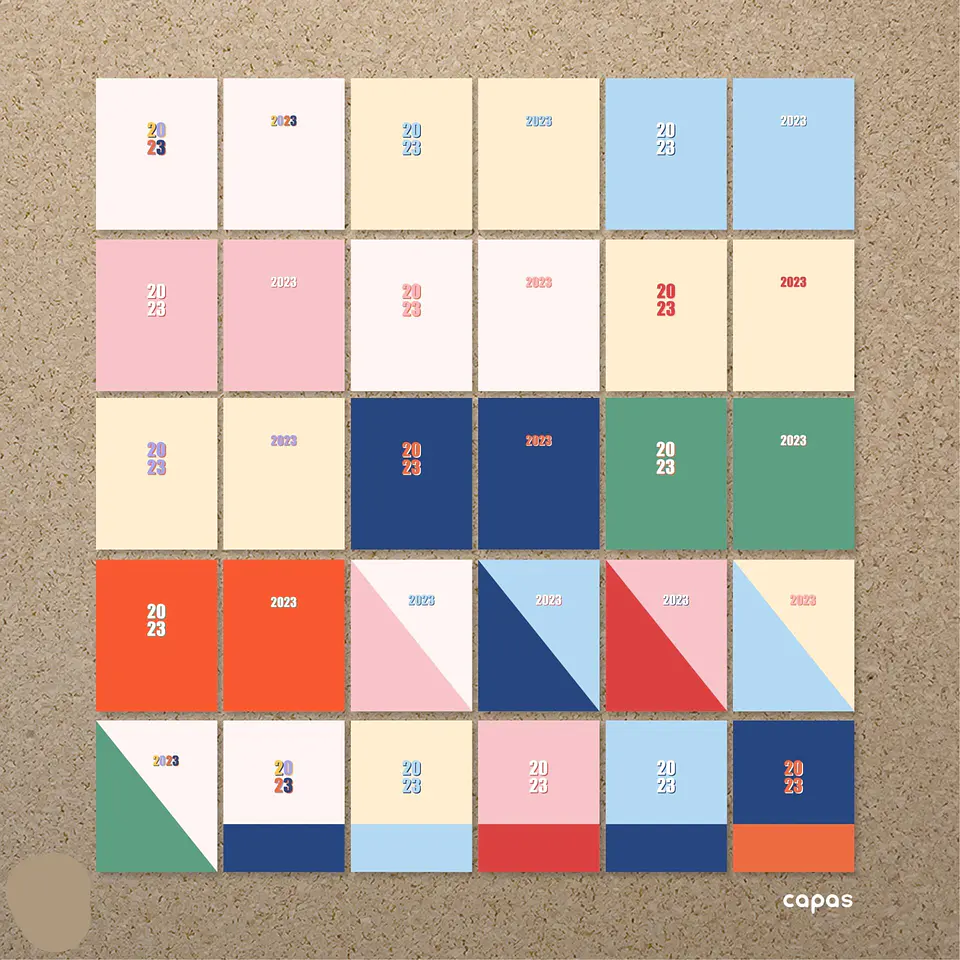 Arquivo Encadernação Coleção Color Block 2025 - NILMARA 3