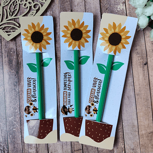 Arquivo Setembro Amarelo Card Lápis Girassol