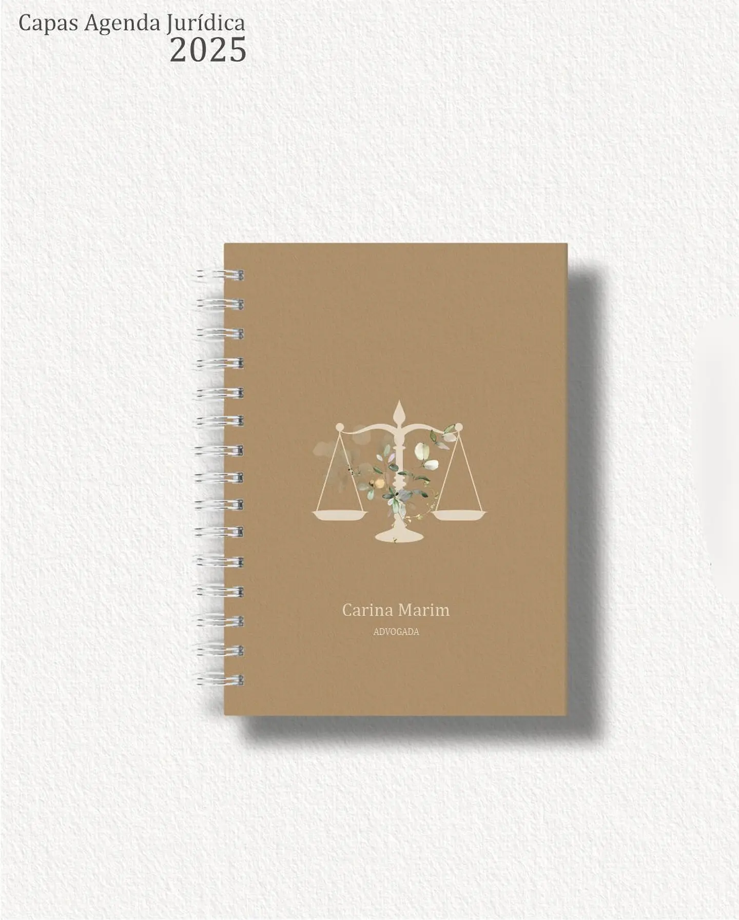  Arquivo Combo 7 capas A5 para Agenda Jurídica - Carinas Paper 7