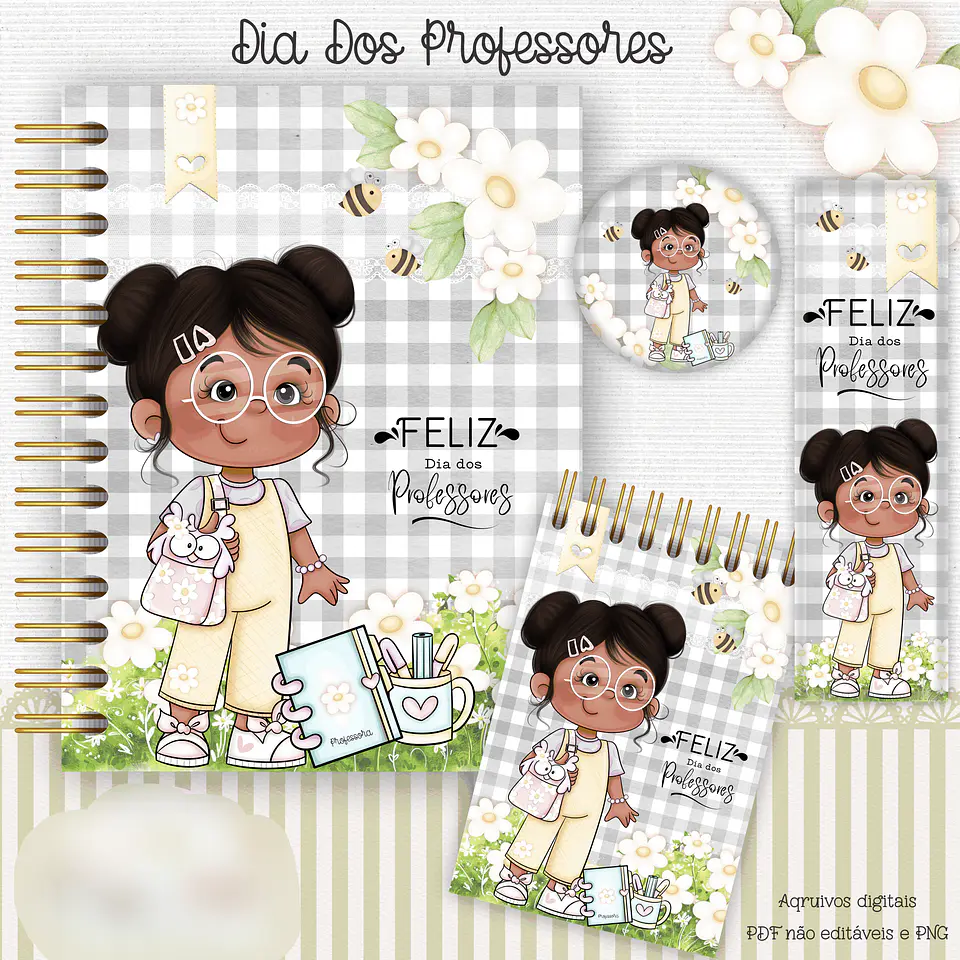 Arquivo Dia dos Professores Kit Encadernação - Crys Arts 3