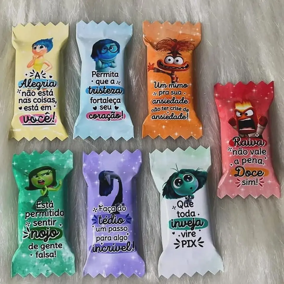 Arquivo de Corte Balinhas Divertidamente 1