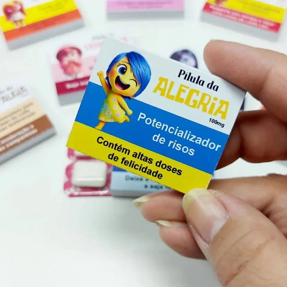 Arquivo de Corte Porta Chiclets Divertidamente 5