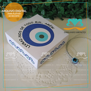 Arquivo de Corte Caixa Sabonete Olho Grego