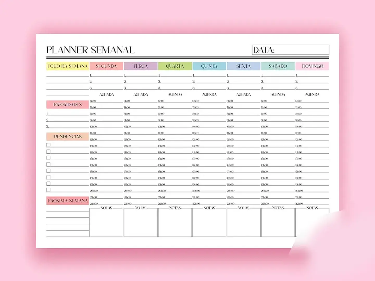 Arquivo Planner de Mesa Semanal Permanente  1