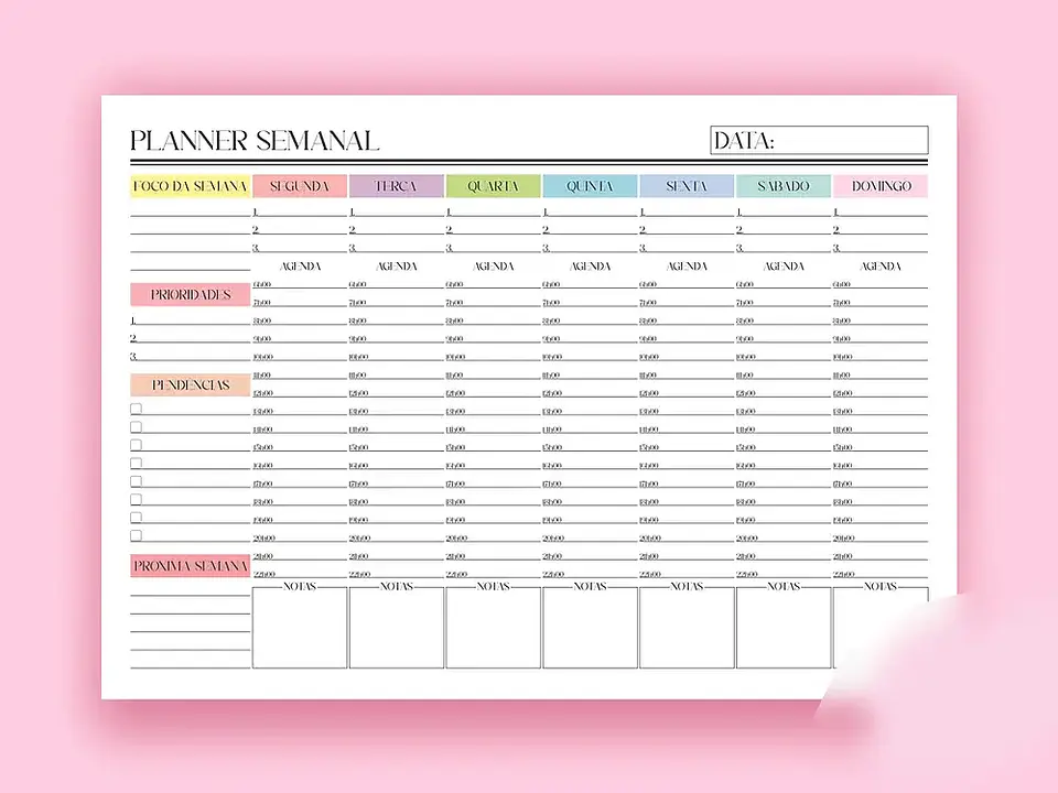 Arquivo Planner de Mesa Semanal Permanente  1