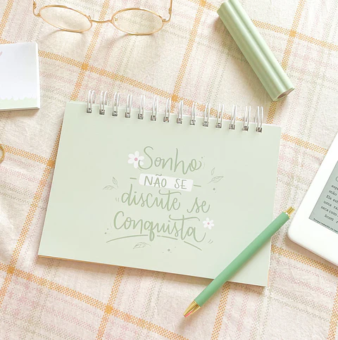 Arquivo Capa para organizador semanal Sonho - para criativas