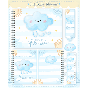 Arquivo Encadernação Baby Nuvem Menino