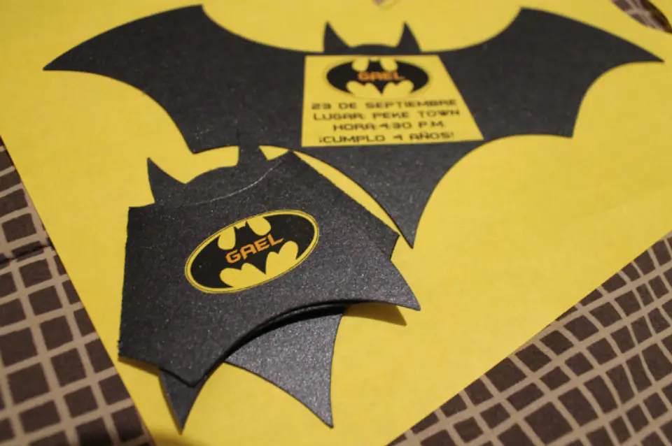 Arquivo Convite Batman Morcego 1