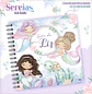 Arquivo Encadernação Baby Sereias Aquarela - Thumbnail 6