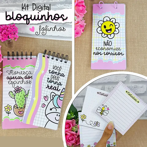 Arquivo Bloquinhos Fofos - Desenhitos da Jana