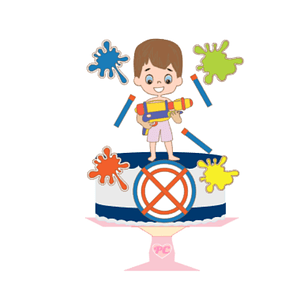 Arquivo Topo de Bolo Nerf