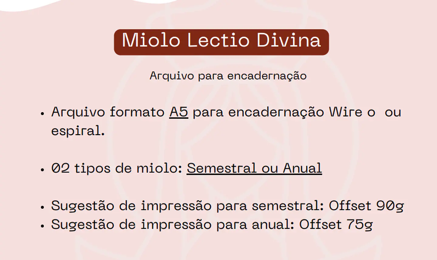 Arquivo Combo Capas e Miolo Lectio Divina Católica - ora que passa 3