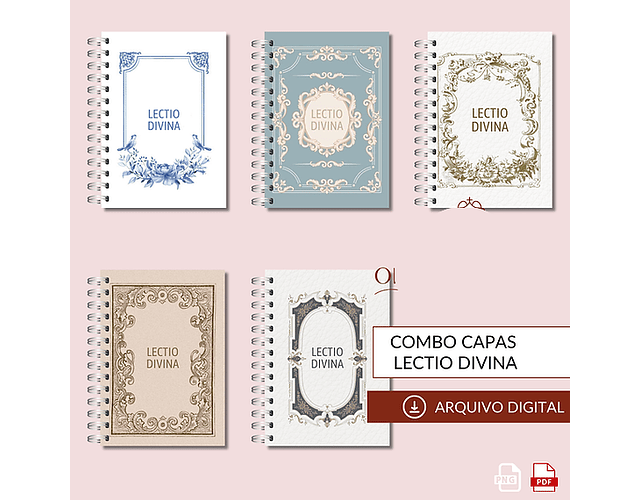 Arquivo Combo Capas e Miolo Lectio Divina Católica - ora que passa