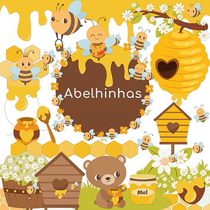 Kit Digital Abelhinhas - Tutti