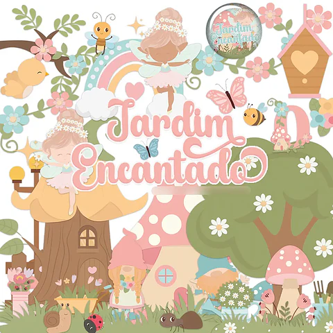 Kit Digital Jardim Encantado - tutti
