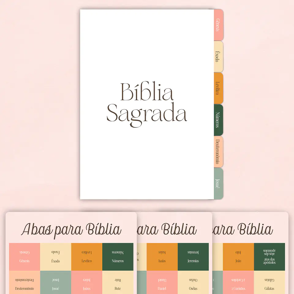 Arquivo Abas para Bíblia - 17 modelos - Letterinhas 10
