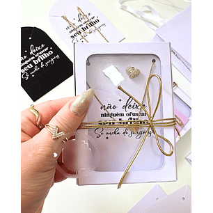 Arquivo de Corte Caixa Visor 7,5x5x1cm 