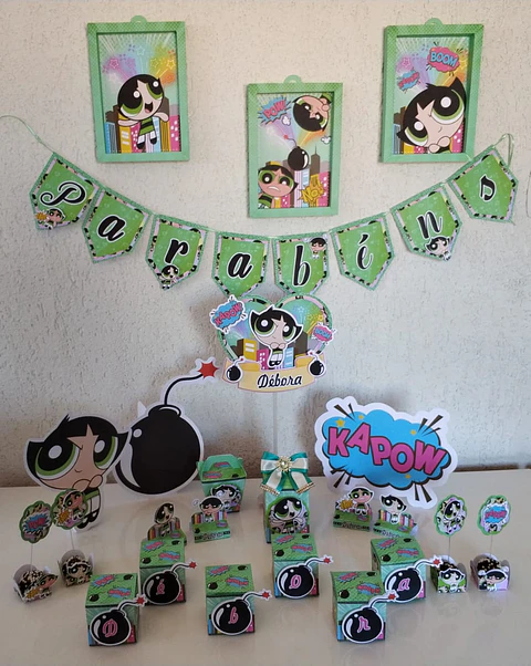 Arquivo de Corte Meninas Super Poderosas - Docinho