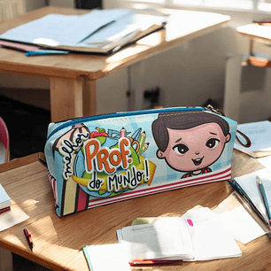 Arquivo Sublimação Professores Bonequinho - Estojo Box e Estojo Trapézio