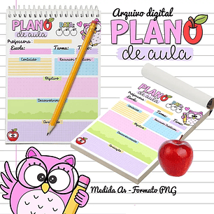 Arquivo Dia dos Professores Bloquinho Plano de Aula - Desenhitos