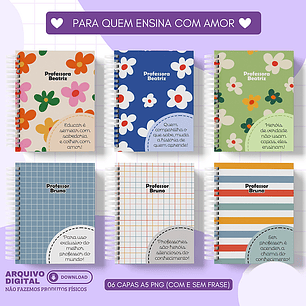 Arquivo Dia Dos Professores Coleção Para Quem Ensina com Amor - Luminous