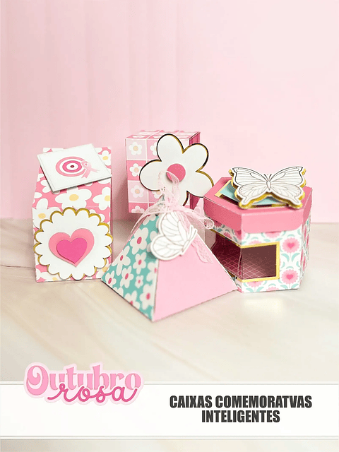 Arquivo Outubro Rosa - Caixas Práticas Inteligentes + Video Aula - tita