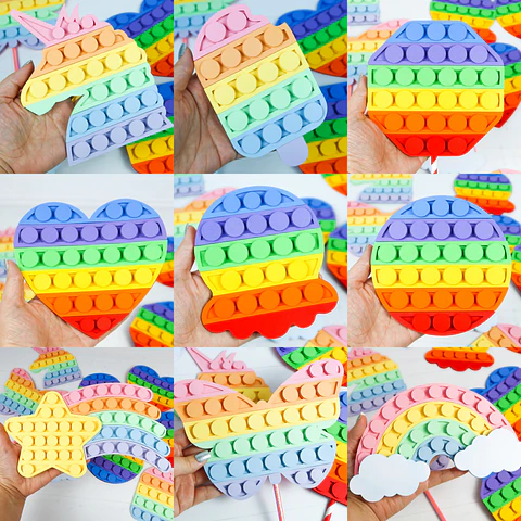 Arquivo de Corte Topo Fidge Toys - Pop It