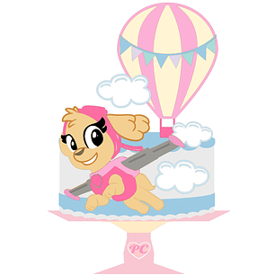 Arquivo de Corte Topo Sky Patrulha Canina