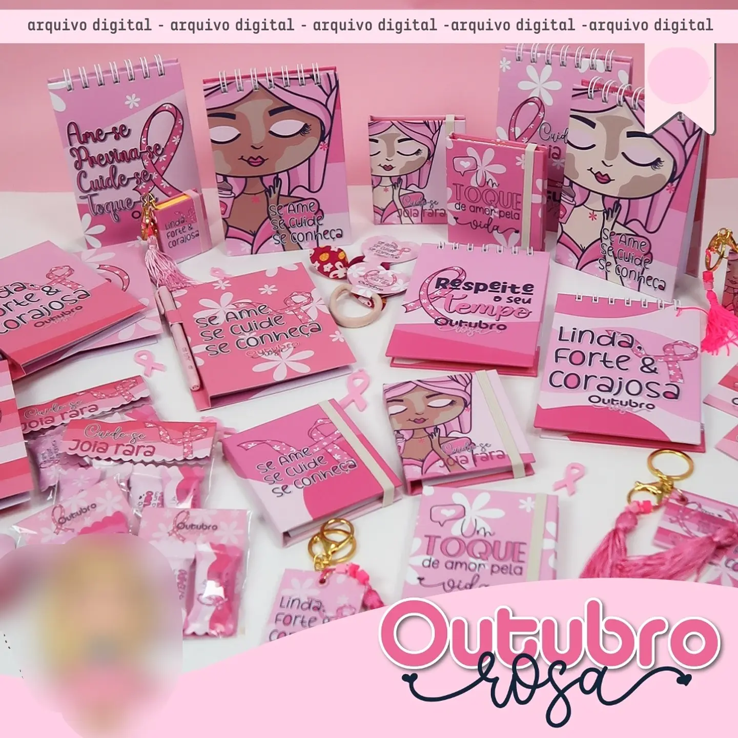 Arquivo Outubro Rosa Combo - Mimos personalizados 1