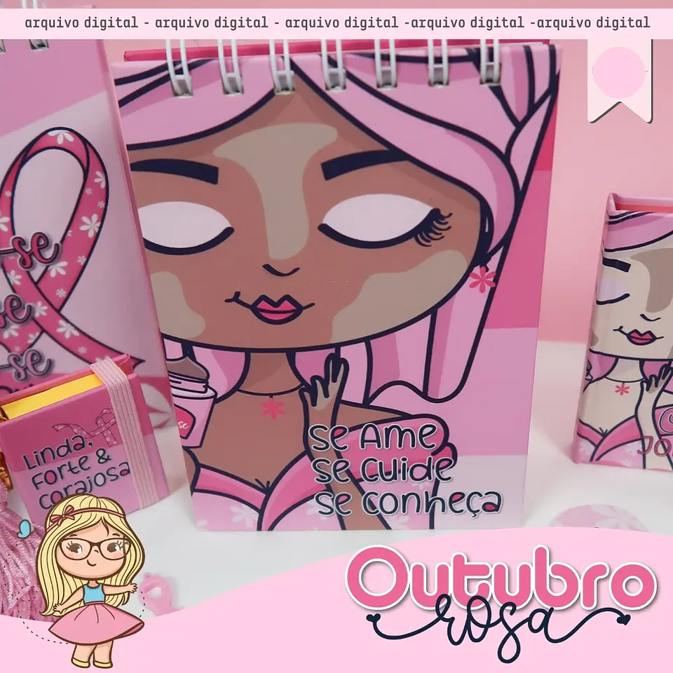 Arquivo Outubro Rosa Combo - Mimos personalizados 4