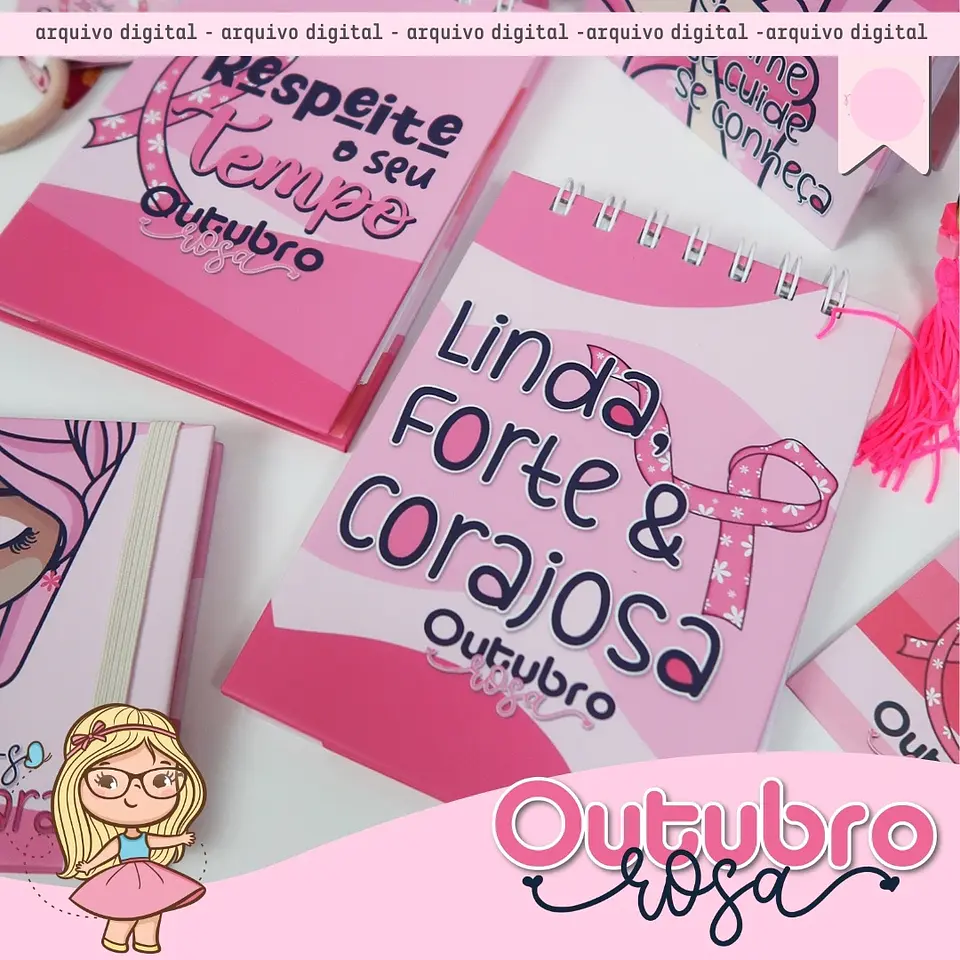 Arquivo Outubro Rosa Combo - Mimos personalizados 5