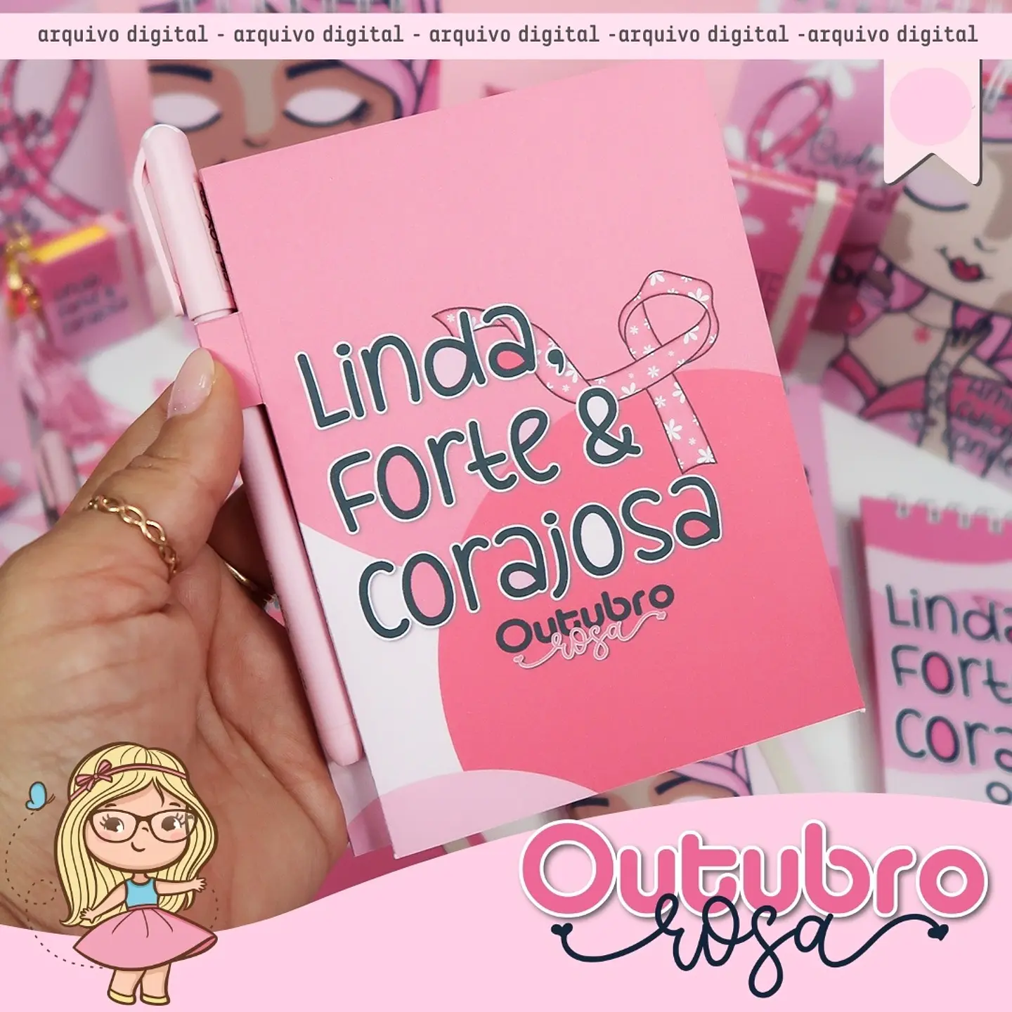 Arquivo Outubro Rosa Combo - Mimos personalizados 6