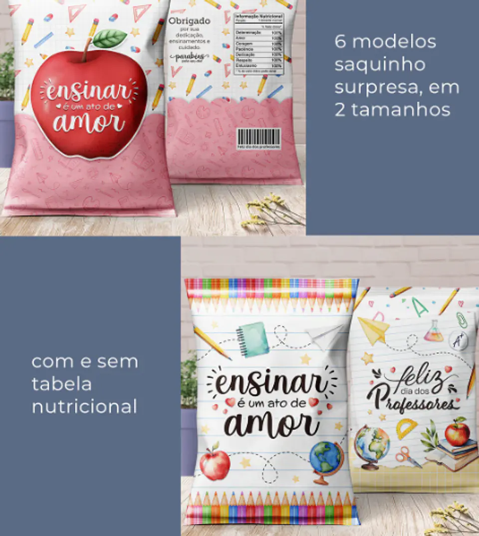Arquivo Dia dos Professores Saquinhos Surpresa 2