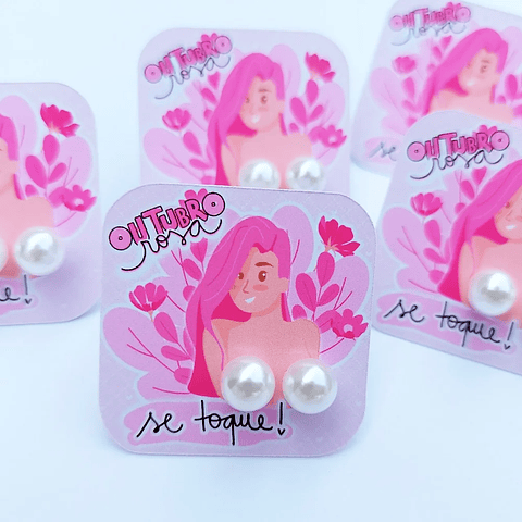 Arquivo Outubro Rosa Card Brincos - dhama