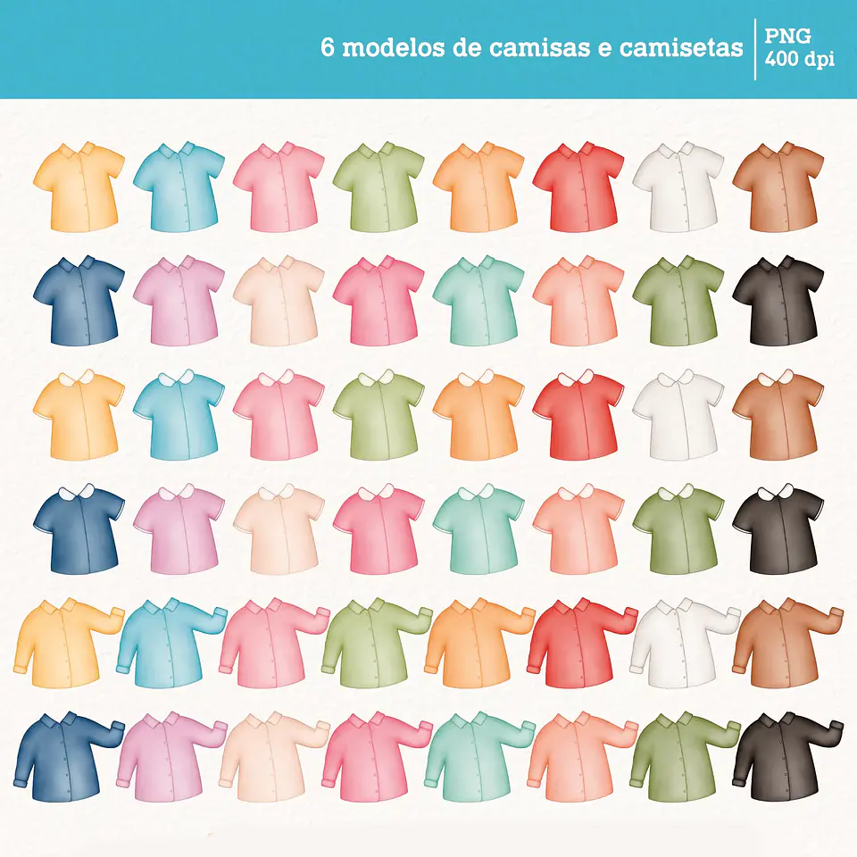 Kit Digital Meninos e Meninas Aquarela - Para montar 13