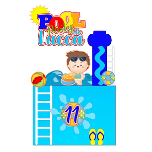 Arquivo de Corte Topo Pool Party