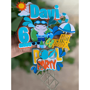 Arquivo de Corte Pool Party