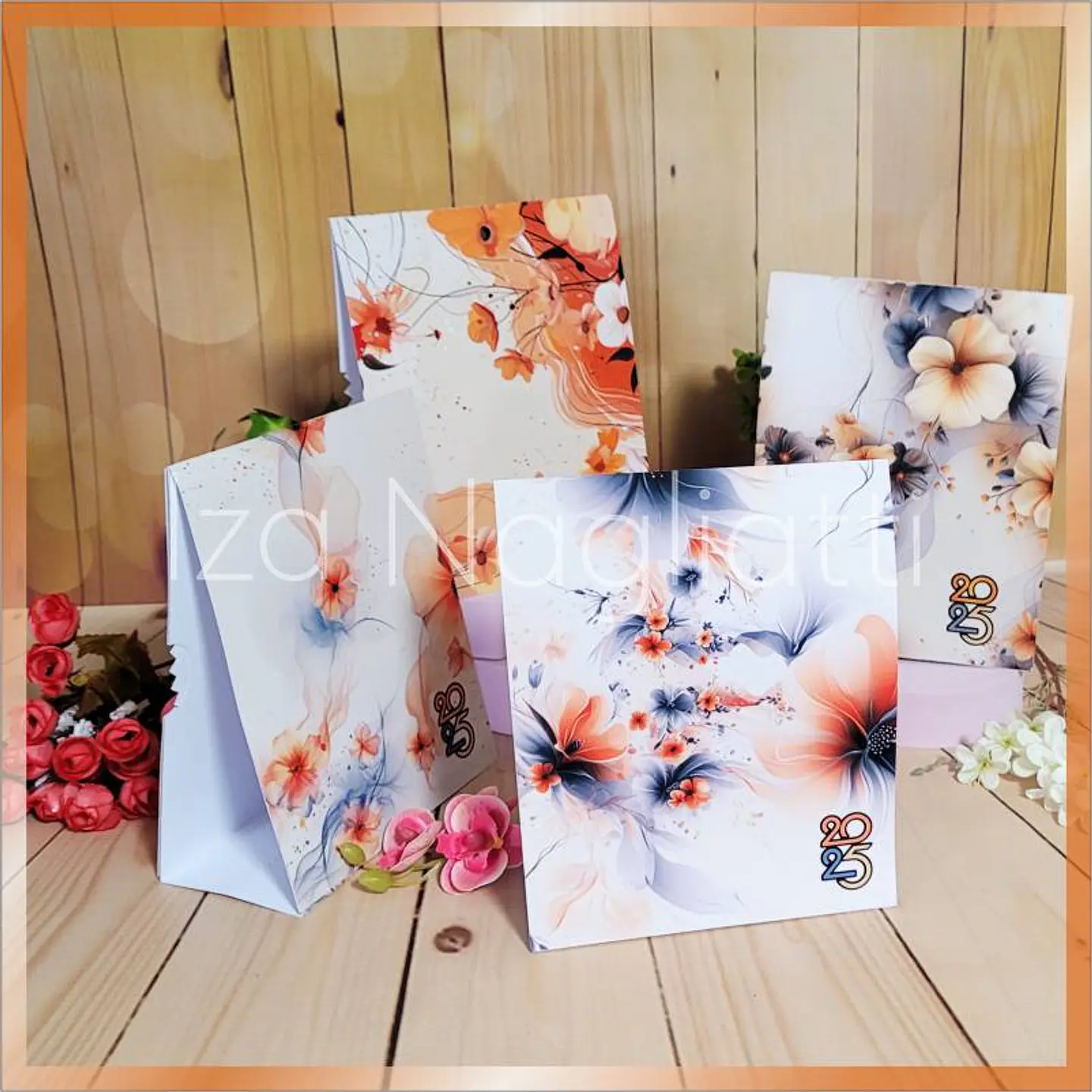 Arquivo Calendário 2025 4 modelos fotos rotativo - Iza Nagliatti 2