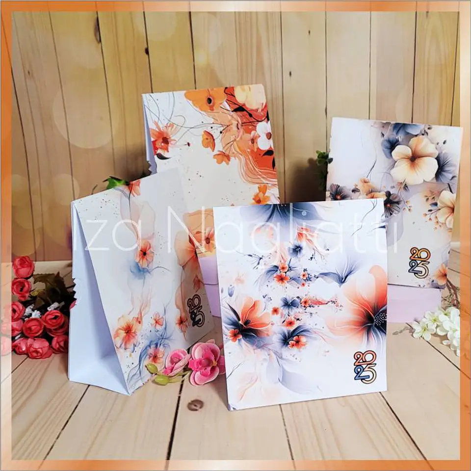 Arquivo Calendário 2025 4 modelos fotos rotativo - Iza Nagliatti 2