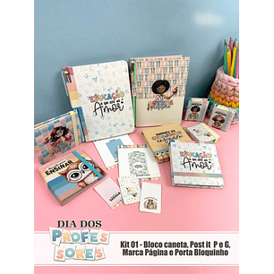 Arquivo Dia dos Professores Kit Encadernação 01 - TITA