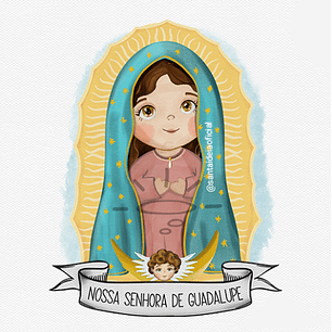 Mini Kit Digital Nossa Senhora de Guadalupe - santa ideia