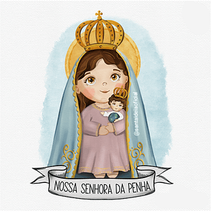 Mini Kit Digital Nossa Senhora da Penha - santa ideia