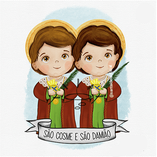 Mini Kit Digital São Cosme e São Damião - santa ideia
