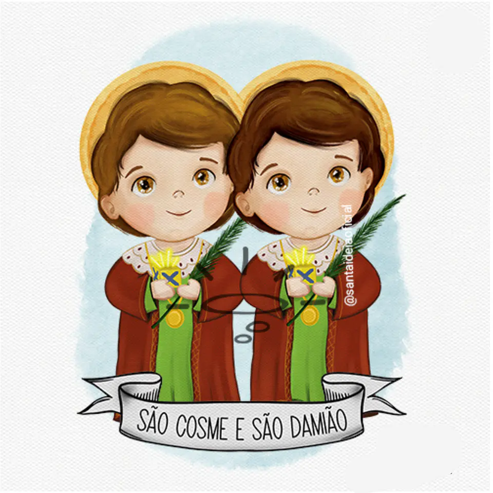 Mini Kit Digital São Cosme e São Damião - santa ideia 1