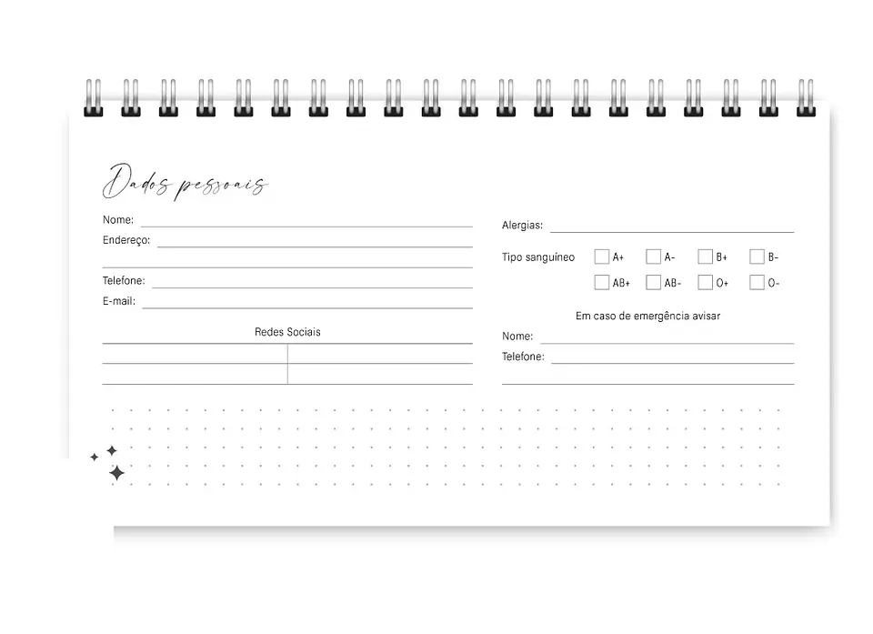 Arquivo Miolo Pocket Planner Joy 2025 - Trilha de papel 3