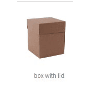 Arquivo de Corte Caixa Cubo Molde