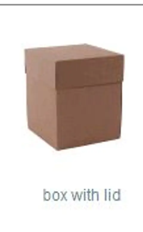 Arquivo de Corte Caixa Cubo Molde