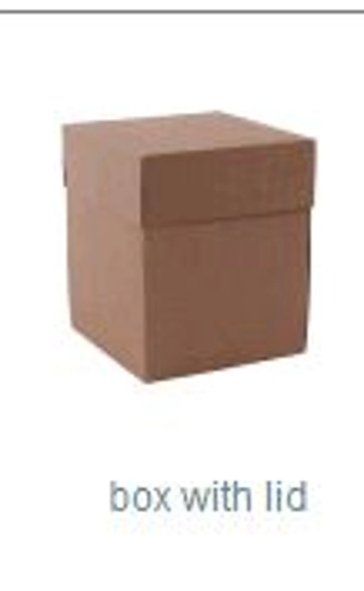 Arquivo de Corte Caixa Cubo Molde 1