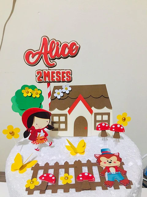 Arquivo de Corte Topo Chapeuzinho Vermelho