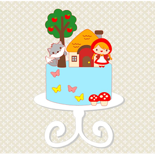 Arquivo de Corte Topo Chapeuzinho Vermelho